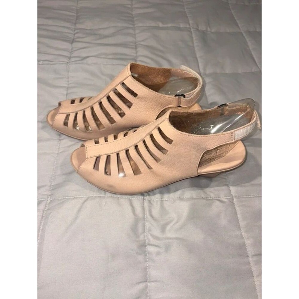 Arche Enexor Pink Leather Slingback Nubuck Sandals Sz 41 - 10 US